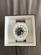 Image of Armani Exchange Skeleton White Fashion Analogue Automatic Watch -Ax1727