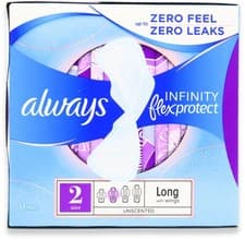 Image of Always Infinity FlexProtect Long Pads with Wings 11 Pack X 1