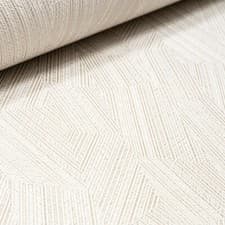 Image of Gold Metallic Shimmer Wallpaper Cream Geometric Textured Slight Imperfect Vinyl