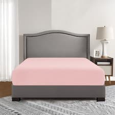 Image of 100% Egyptian Cotton Deep&Extra Deep Fitted Sheet 200 TC Fitted Bed Sheet