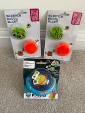Image of New 3 Item Bundle Science Museum Alien Putty Pop a Tops Match a Martian Game
