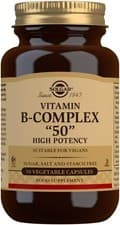 Image of Solgar Vitamin B-Complex ''50'' Vegetable Capsules - Pack of 50 - High Potency