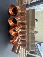 Image of 5 x 22mm Equal Tee End Feed WRAS Approved Embrass