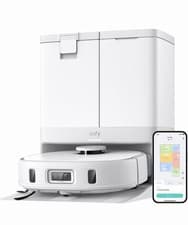 Image of Eufy X10 Pro Omni Robot Vacuum & Mop | Auto Empty, Wash & Dry | Sealed White