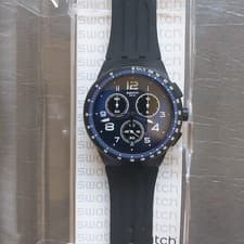 Image of Swatch Watch SUSB402 Nitespeed. 2014. New And Unworn In Original Box New Battery