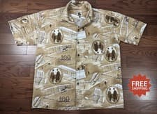 Image of Max Boxxer Wright Brothers 100 Years of Powered Flight Button Up Shirt - Size M