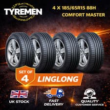 Image of 4 X 185/65R15 88H LINGLONG COMFORT MASTER 1856515 185 65 15 Brand new x 4