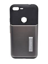 Image of CASE Google Pixel XL Spigen Slim Armor Kickstand Air Cushion Technology Gunmetal