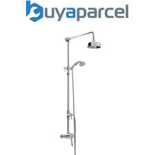 Image of Bristan 1901 Sequential Exposed Mixer Shower with Shower Kit and Fixed Head