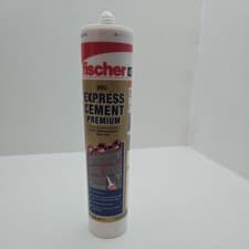 Image of 242)Fischer DEC Express Cement Premium 310ml based sand colour