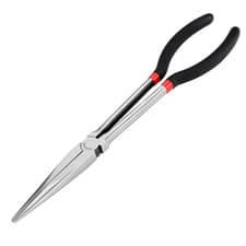 Image of 11 Long 275mm Straight Nose , Extra Long Reach Needle Nose Pliers With Grip