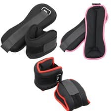 Image of Ankle Wrist Weights Set Fitness Men Women Adjustable Strap Training Gym 1kg-5kg