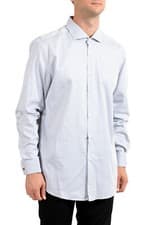 Image of Hugo Boss Men's "Jaiden" Slim Fit Plaid Long Sleeve Dress Shirt US 18 IT 46