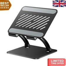 Image of Portable & Collapsible Tablet Stand - Elegant Design for All Tablets & Monitors