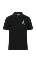 Image of Armani Exchange Polo Shirt - Black Size: M