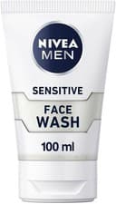 Image of NIVEA MEN Sensitive Face Wash with Zero Percent Alcohol (100 ml), the new