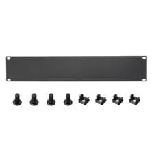 Image of 1 Set 2U Blank Panel with Screws and Nuts for 19 Inches Enclosure Server