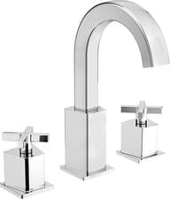 Image of Bristan Cascade CAS 3HBF C CAS3HBFC 3 Hole Chrome Bath Filler Tap