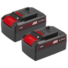 Image of 2 Pack 6Ah Battery For Einhell 18V PXC li-Ion Battery X-Change Power Tool