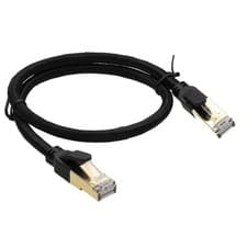 Image of Mesh Jacket CAT8.1 Ethernet Internet Cable RJ45 SFTP Shielded 40Gbps 1m/2m/3m/5m