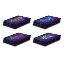 Image of OFFICIAL GOTHAM KNIGHTS CHARACTER ART VINYL SKIN DECAL FOR SONY PS4 PRO CONSOLE