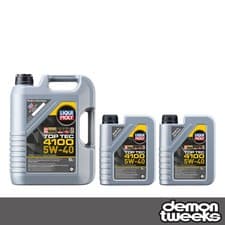 Image of Liqui Moly Top Tec 4100 5W40 Synthetic Technology Engine Oil - 7 Litre (5L & 2L)