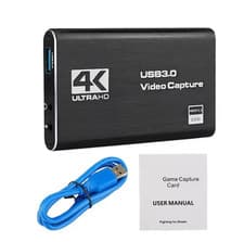 Image of 4K Audio Video Capture Card To USB 3.0 HDMI Video Capture Device Full HD UK SELL