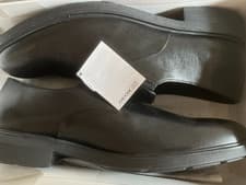 Image of Geox Respira Mens U Dublin B Black Slip On Shoes 10.5 45 £120