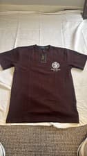 Image of Polo Ralph Lauren T-Shirt Men's Large Brown Crest Logo Short Sleeve Preppy NWT