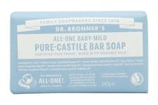 Image of Dr. Bronner's All-One Baby-Mild Pure-Castile Bar Soap