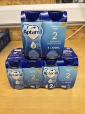 Image of 12 x Aptamil Advanced 2 Follow-On Milk 6+ Months 200ml (BB: 29/06/2026)