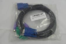 Image of 6FT 3-in-1 Ultra Thin KVM Switch PS2/VGA Cable (PS23N1THIN6)