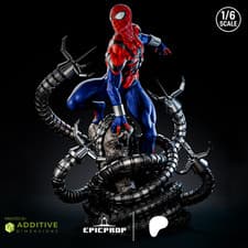 Image of Ben Reilly by EpicProp FAN ART Statue 1:6 Resin 3D Printed DIY Model Kit