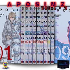 Image of Aposimz Volume 1-9 Manga English Full Set Comic Books New by Tsutomu Nihei