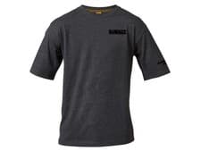 Image of DEWALT Typhoon Charcoal Grey T-Shirt - XL (48in) DEWTYPHXL