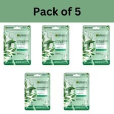 Image of Garnier Skin Naturals Hydra Bomb Serum Mask With Green Tea For Pore Reducing 28g