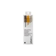 Image of 2008070 - Cricut Joy Medium Point Gel Pen Set 3-pack (Glitter Black; Gold; Silve