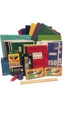 Image of Secondary School Supply Pack 25 Essential Items Bundle for Middle, High, College