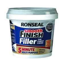 Image of Ronseal Smooth Finish 5 Minute Multi Purpose Filler Tubs 600ml
