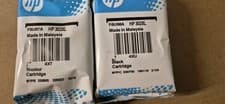Image of HP 302XL Black & Colour Genuine Ink Cartridges, F6U68A F6U67A, Original HP302XL