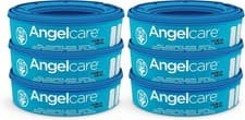 Image of Angelcare Round Refill Cassette 6 Pack for Original Nappy Disposal System