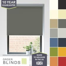 Image of Blackout Roller Blinds - Quality Made To Measure Thermal Blackout Roller Blinds