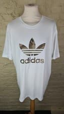 Image of ADIDAS ORIGINALS Men's Camo Logo Oversized T-Shirt Size: 2XL NEW WITH TAGS