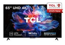 Image of TCL 65" Inch 4K LED Smart TV Ultra HD HDR 65V6C-UK - Free 2 Yr Warranty