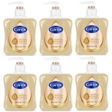 Image of Carex Advanced Care Shea Butter Antibacterial Hand Wash, Pack of 6 x 250ml uk