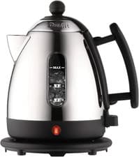 Image of Dualit Lite Kettle - 1L 2Kw Jug Kettle - Polished with Black Trim, High Gloss Fi