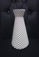 Image of Eco friendly non toxic plant based spiral VASE. Modern. Any colour!