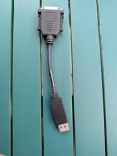 Image of DisplayPort Male to DVI Female Adapter Cable – Video Converter