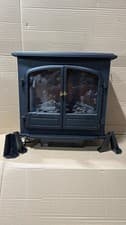 Image of Focal Point Weybourne 1850W Matt Black Electric Stove (H)670mm (W)635mm