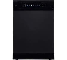 Image of New Graded Black Kenwood KDW60T25 Full-size Dishwasher RRP £349 H66
